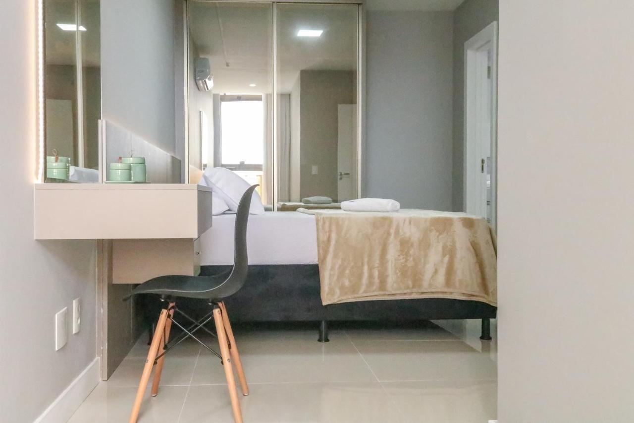 דירות וילה ולייה Max134: Apartamento Novo E Lazer Completo 1 Quadra Do Mar מראה חיצוני תמונה